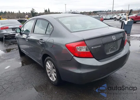 2012 Honda Civic Ex from USA, damaged, VIN 2HGFB2F87CH313996